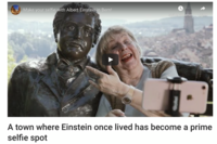 Einstein Selfie Bern
