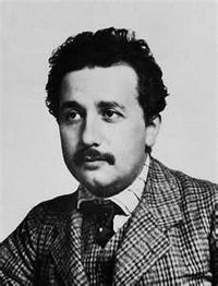 Einstein in jungen Jahren
