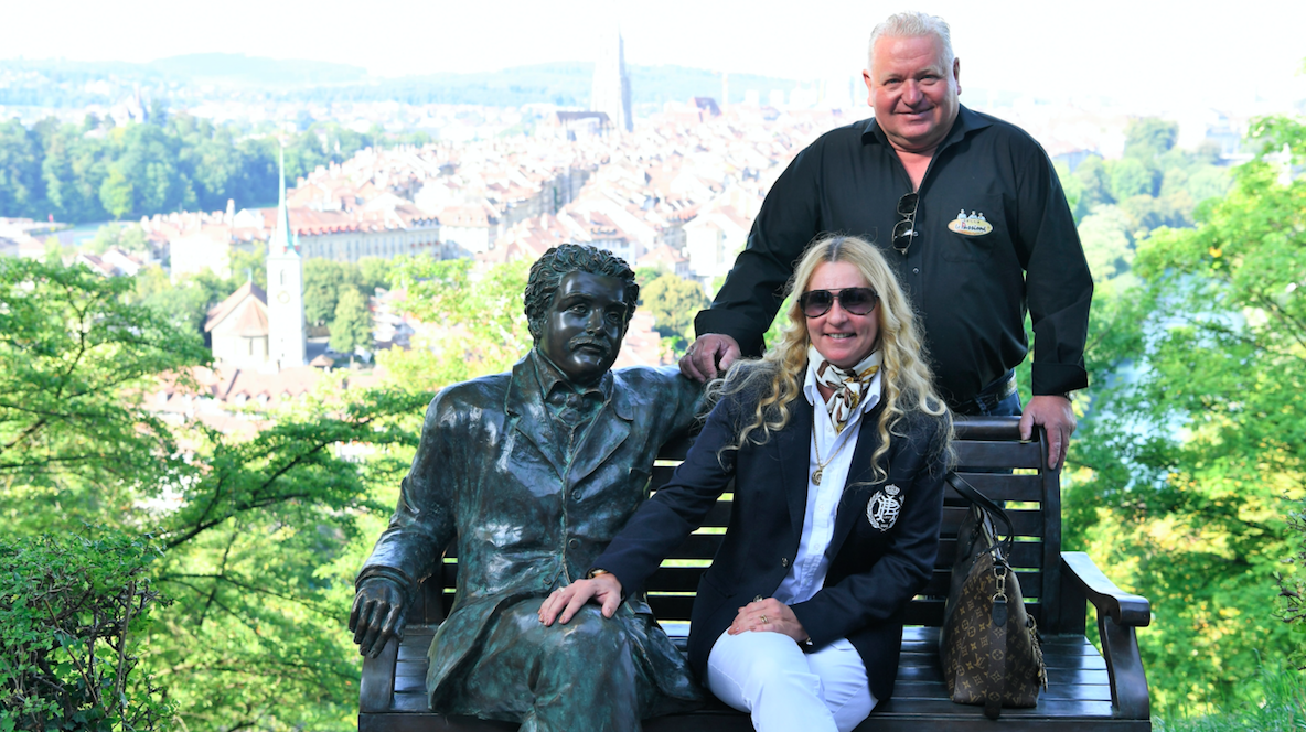 Bronzefiguren Einstein