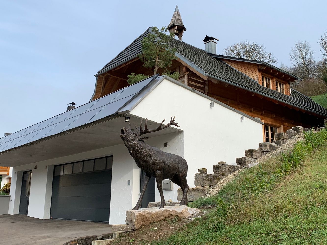 Bronzehirsch