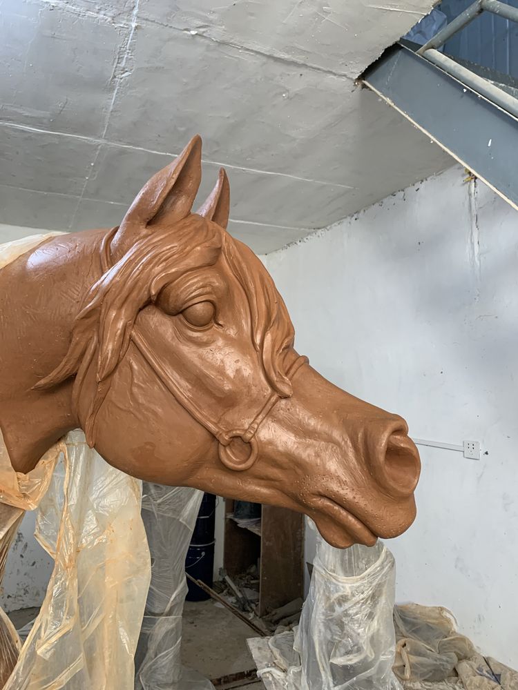 Pferd in Bronze