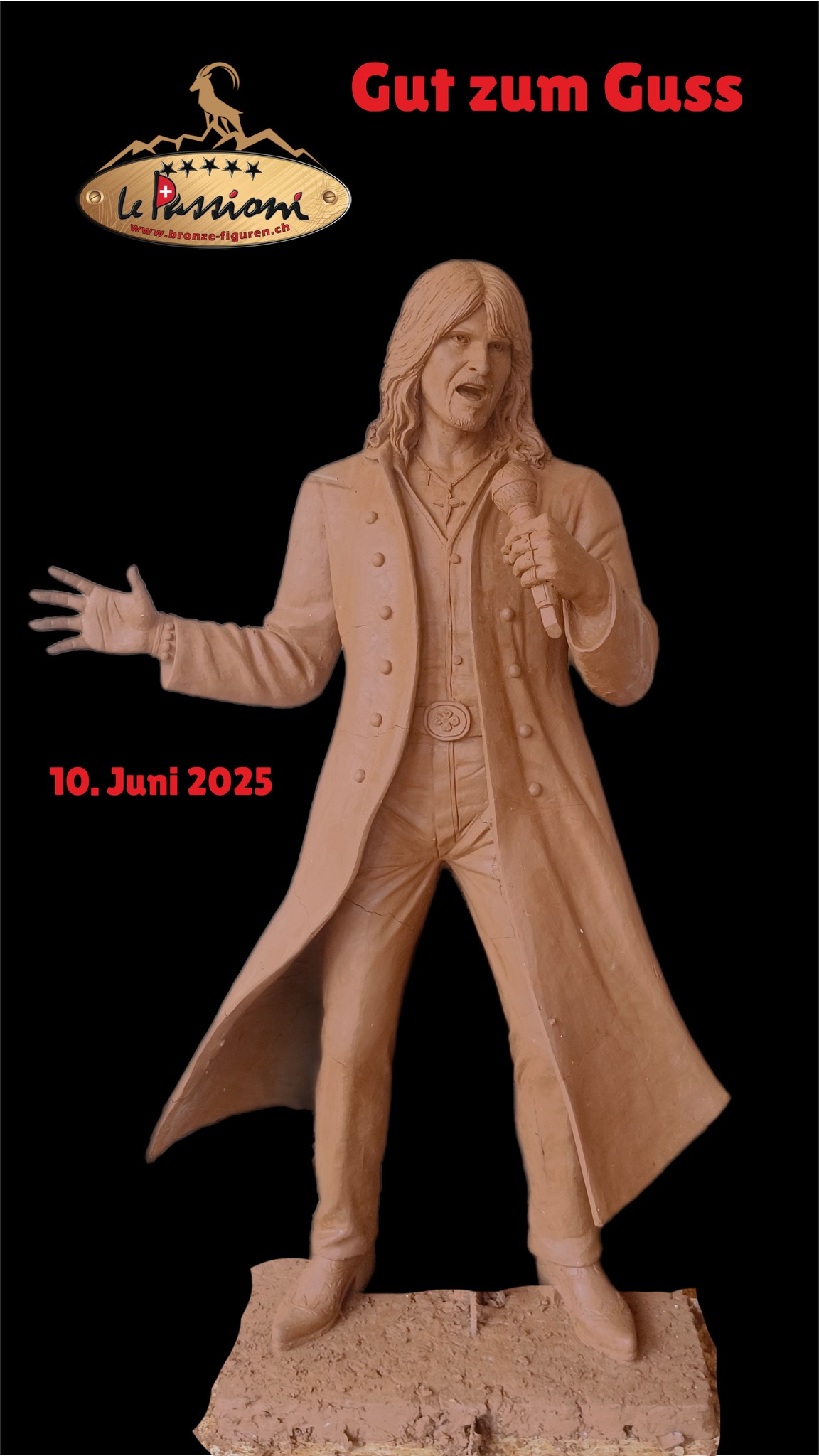 Steve Lee Bronzestatue