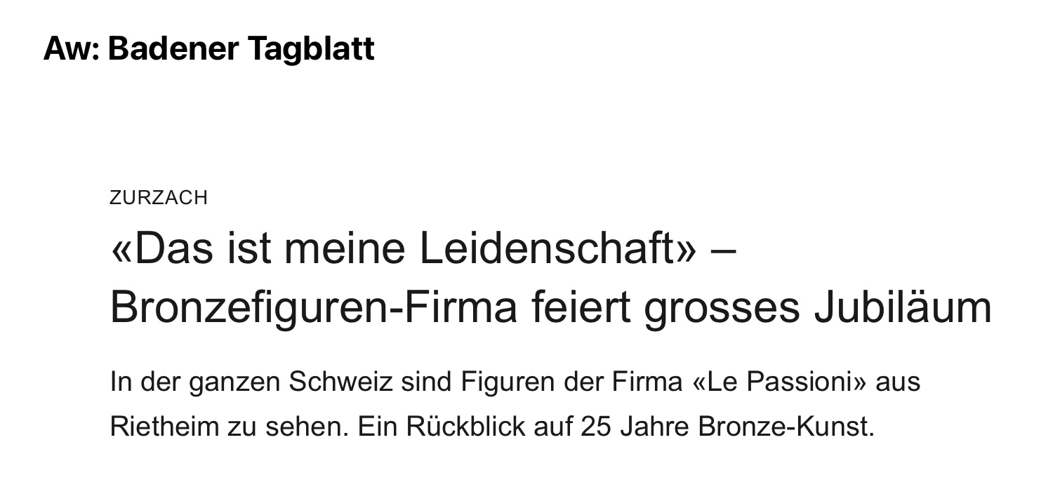 Bronzefiguren Bronzefiguren
